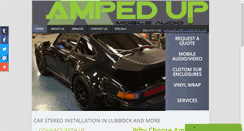 Desktop Screenshot of ampedupaudio.com